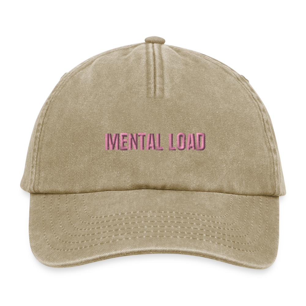 Relaxed Vintage Cap - Vintage Beige