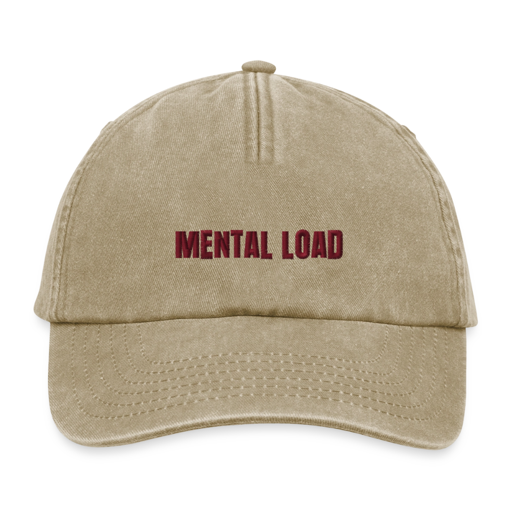 Relaxed Vintage Cap - Vintage Beige