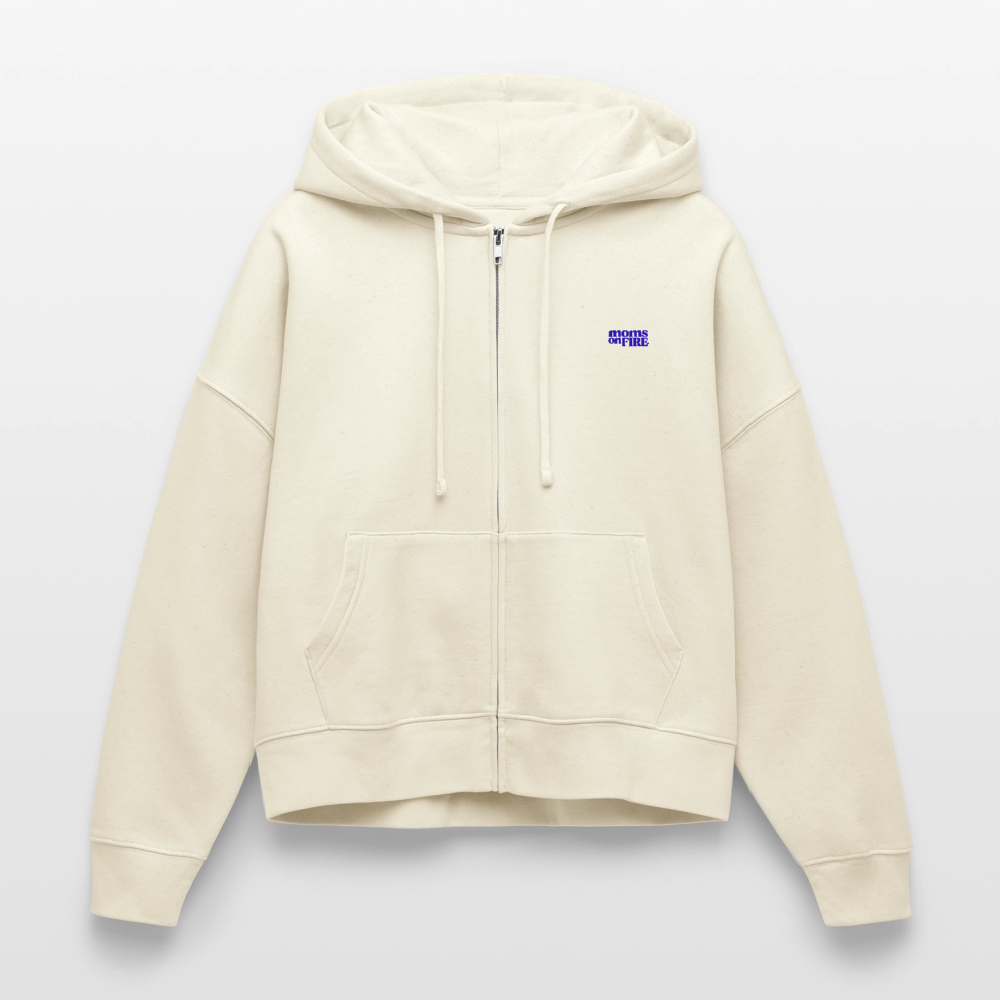 Organic Zip Hoodie „I Support Mothers Rights and wrongs“ - Naturroh