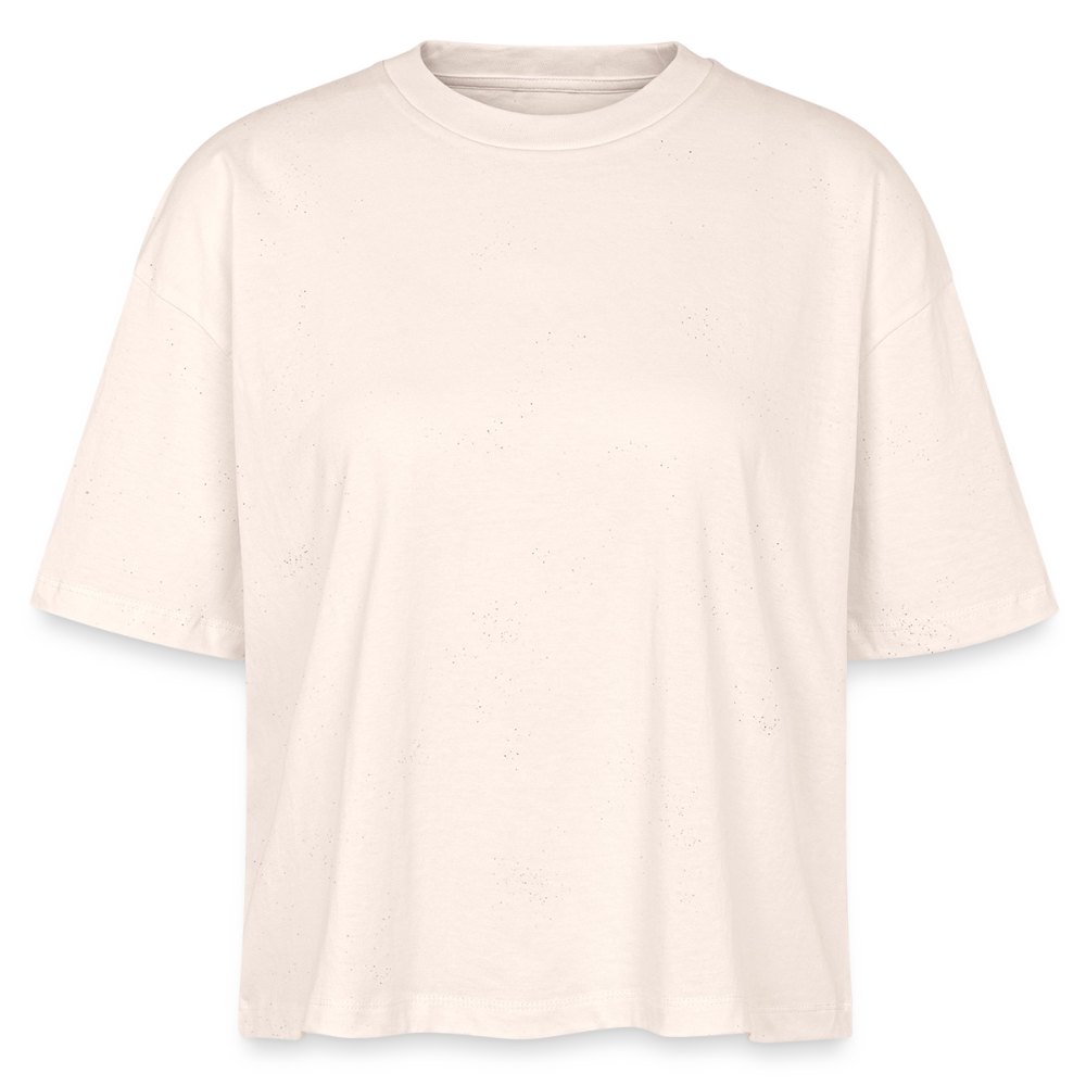 Boxy T-Shirt „We all came from a mother“ - Natur