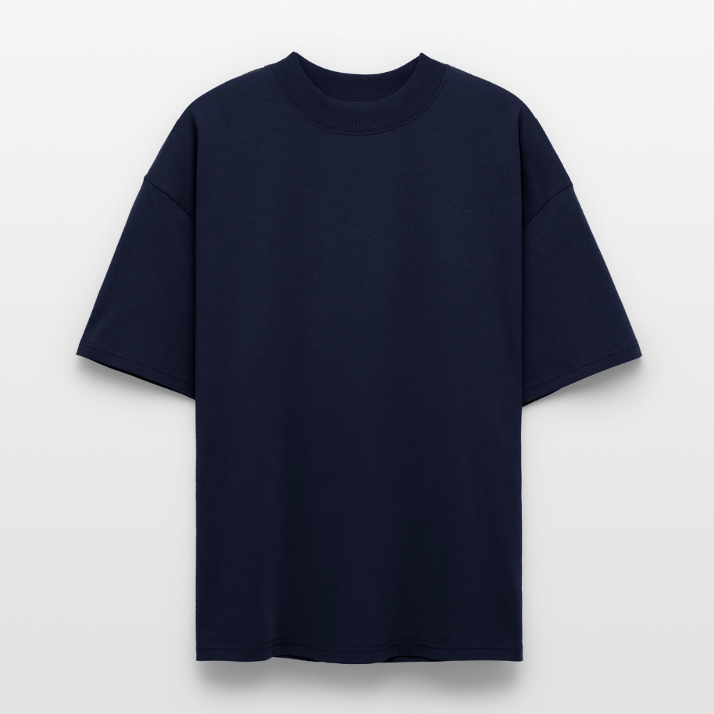 Oversized T-Shirt „we all came from a mother“ - Navy