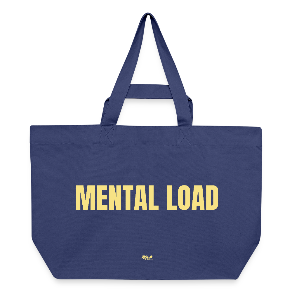 „Mental Load“ Recycled Shopping Bag - Dämmerung