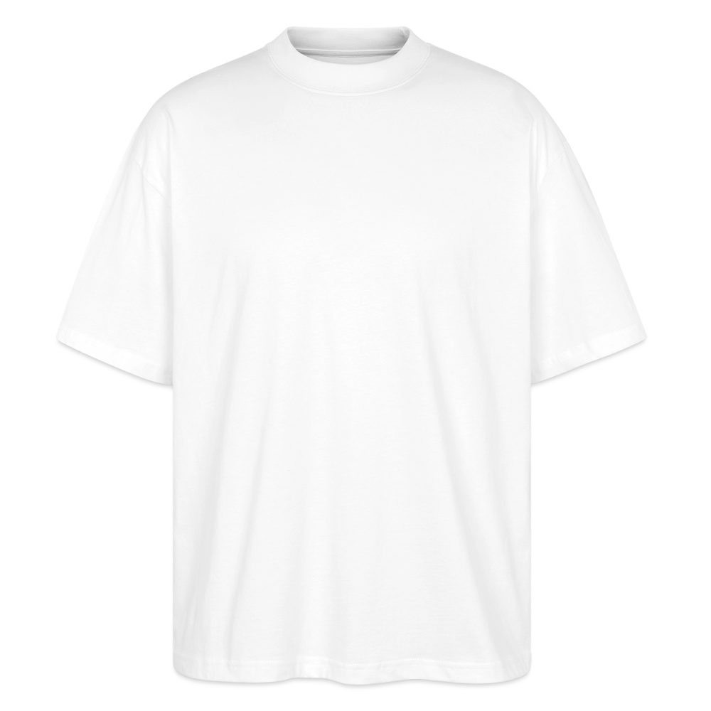 Oversized T-Shirt „we all came from a mother“ - Weiß