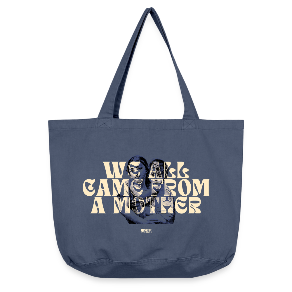 Shopper „we all came from a mother“ - Vintage Denim