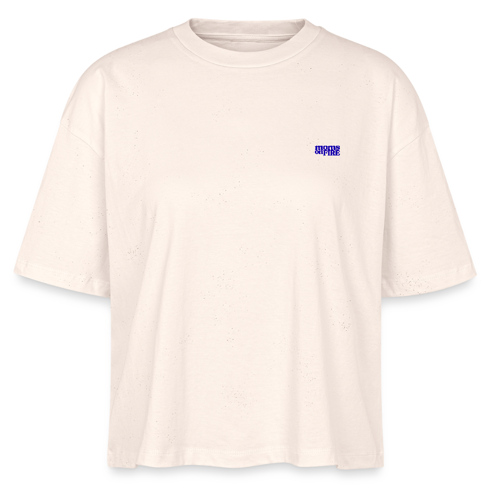 Organic Boxy T-Shirt „I Support Mothers Rights and wrongs“ - Naturroh