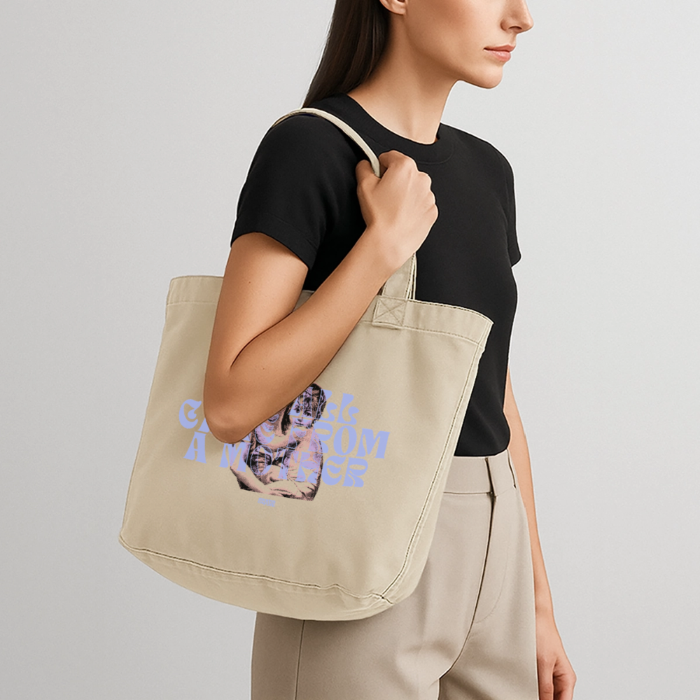 Shopper „we all came from a mother“ - Vintage Sand 