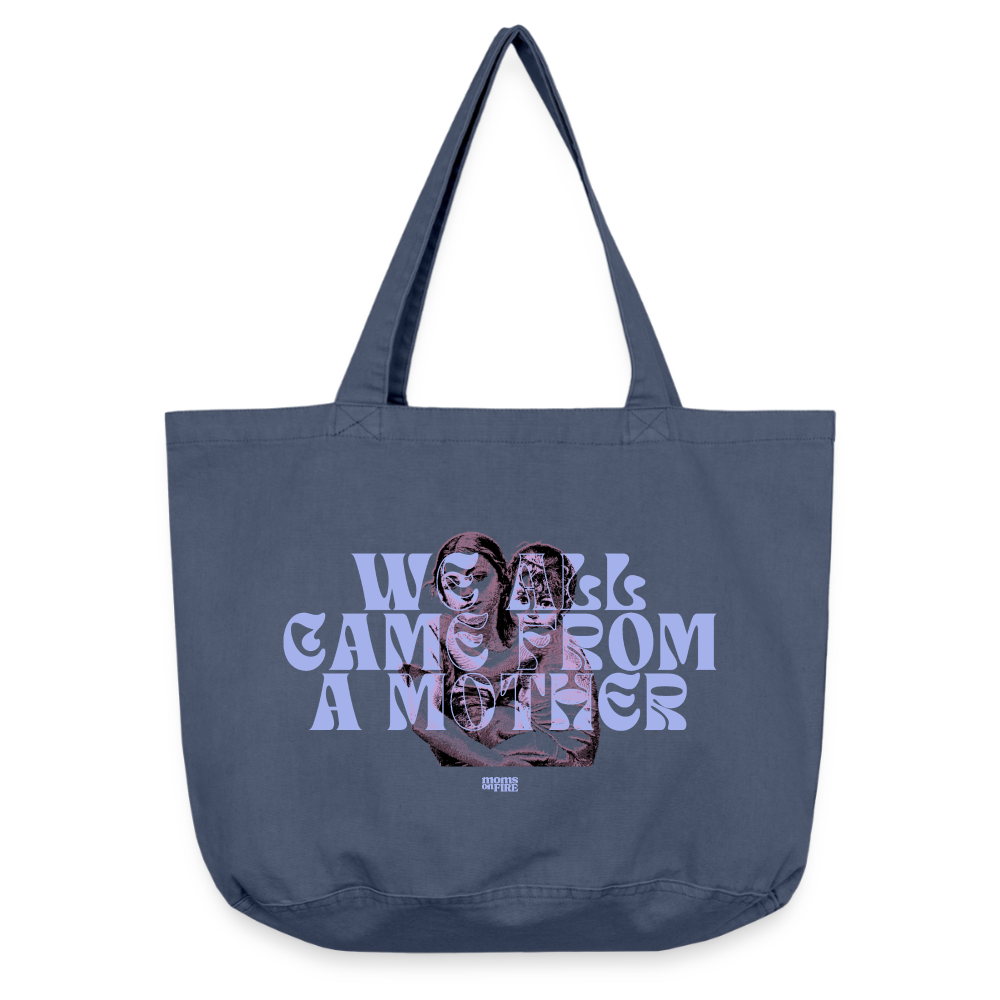 Shopper „we all came from a mother“ - Vintage Denim