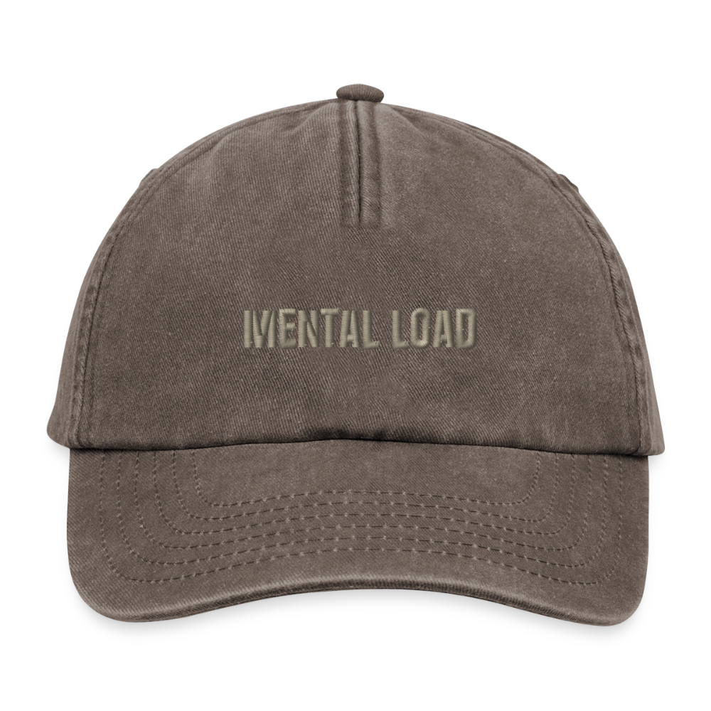 Relaxed Vintage Cap - Vintage Braun