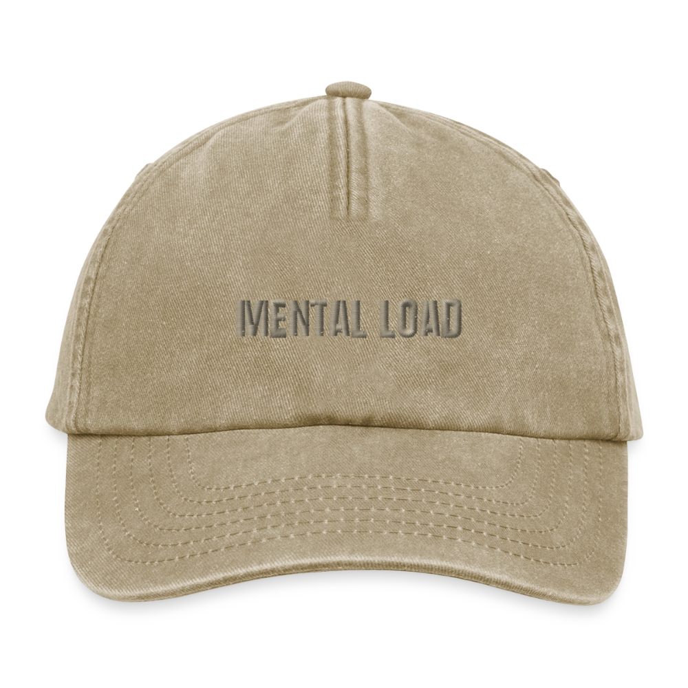 Relaxed Vintage Cap - Vintage Beige